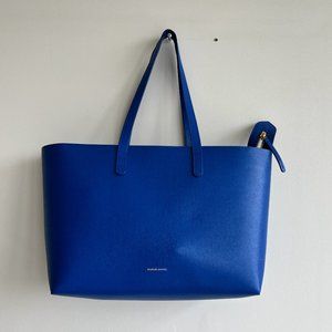 Mansur Gavriel Electric Blue Small Zip Tote